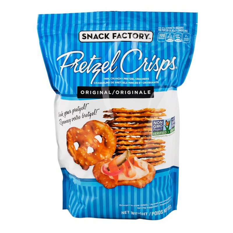 Snack Factory Pretzel Crisps 737 g小吃厂椒盐脆饼