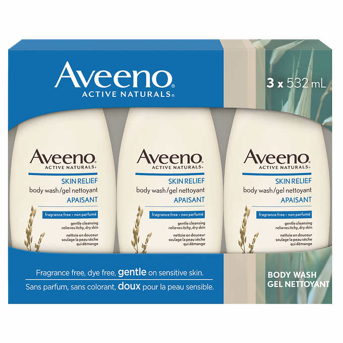 Aveeno艾维诺 沐浴露套装 532ML*3瓶