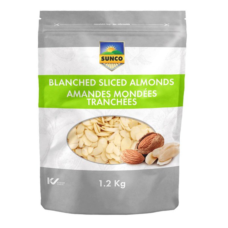 Sunco Blanched Sliced Almonds 1.2 kg 杏仁片