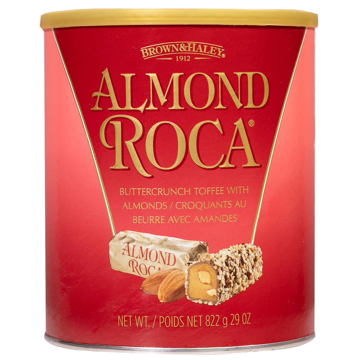 Almond Roca Buttercrunch Toffee with Almonds,  杏仁奶油太妃糖  822g