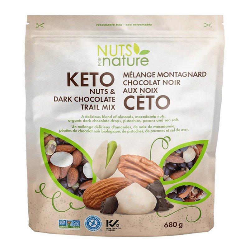 Nuts for Nature Keto Nuts & Dark Chocolate Trail Mix 680 g 黑巧克力混合坚果仁
