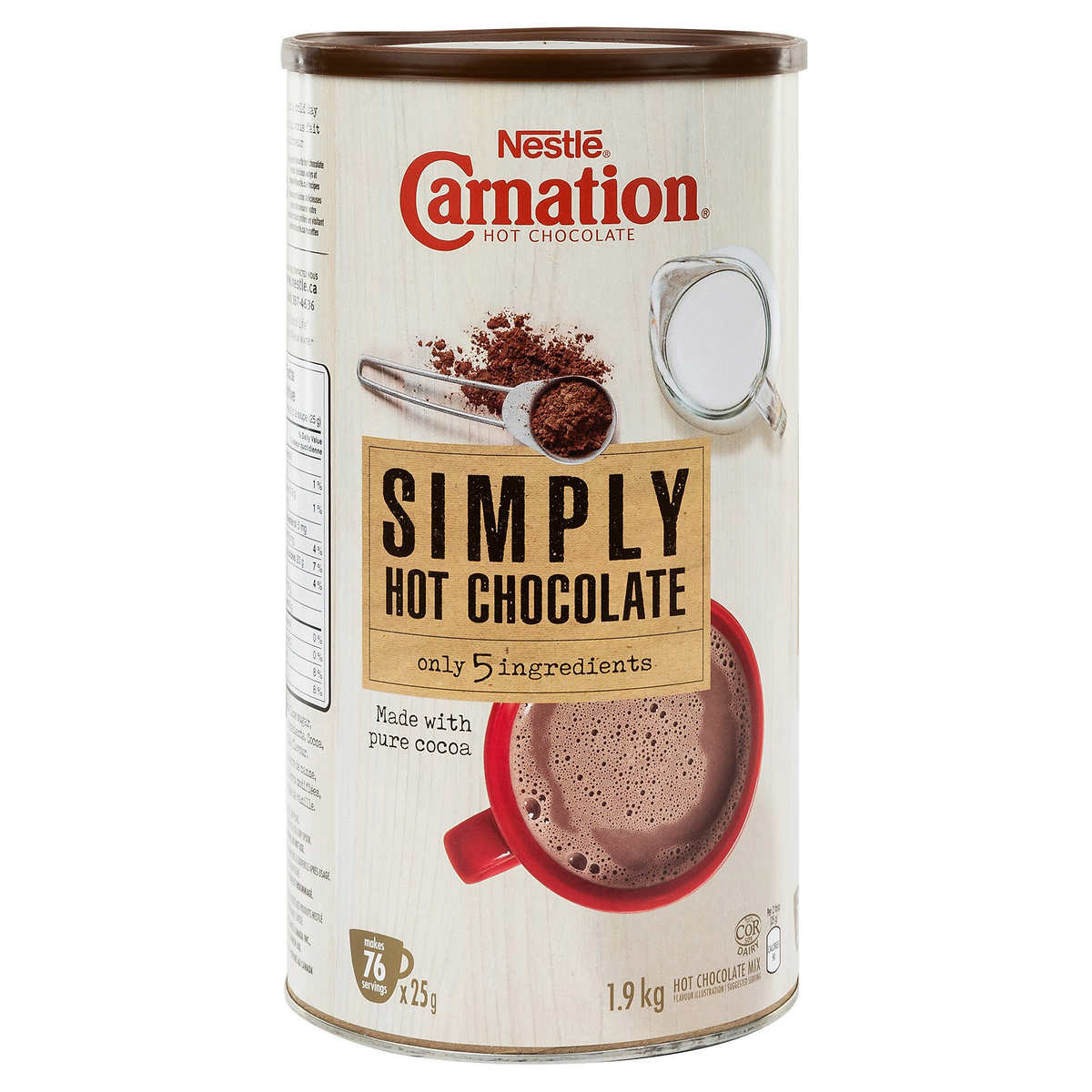 Carnation Simply Hot Chocolate  康乃馨热巧克力 1.9kg