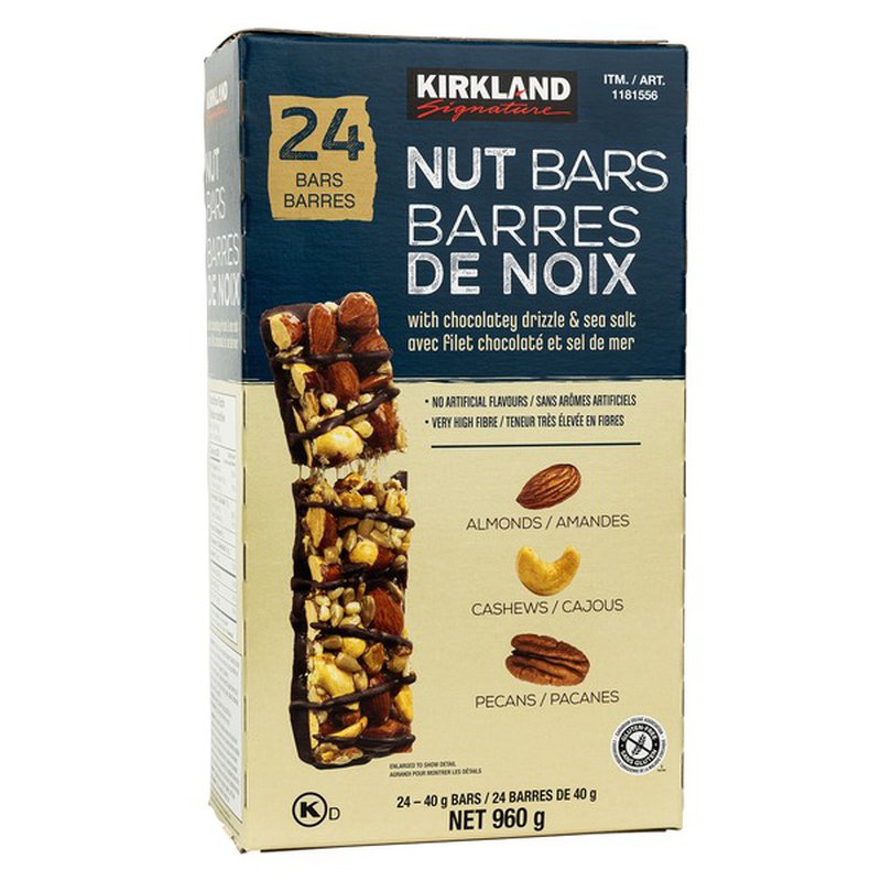 Kirkland Signature Nut Bars 24 x 40 g 能量棒