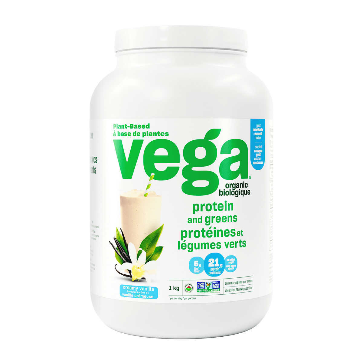 Vega Organic Protein & Greens Powder 有机蛋白粉 1 kg