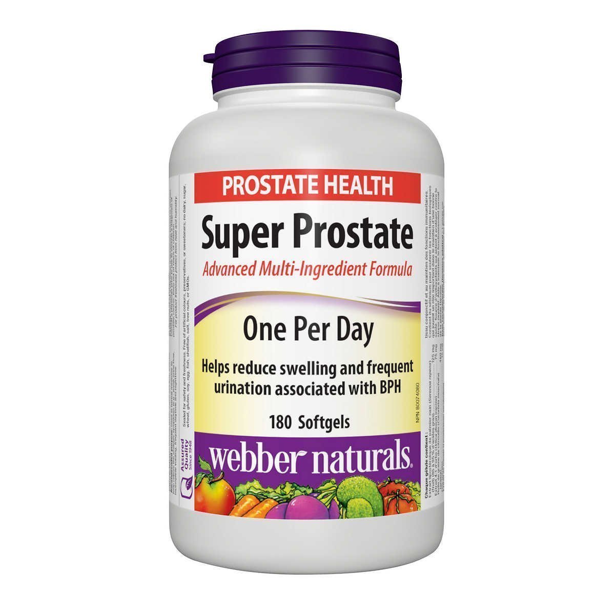 Webber Naturals Super Prostate 伟博超强前列腺宝 180粒
