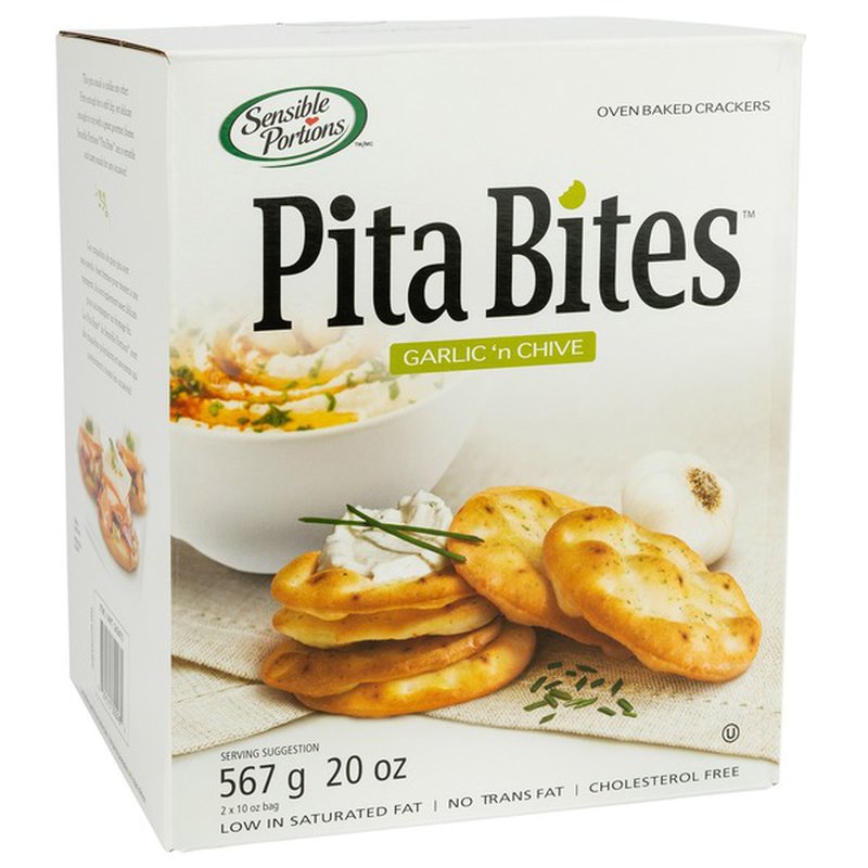 Sensible Portion Garlic ‘n Chive Pita Bites 567 g 蒜味饼干