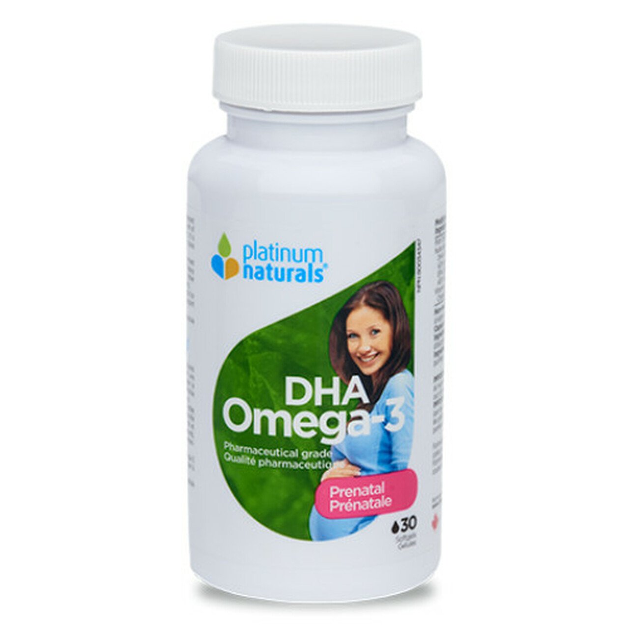 Platinum Naturals Prenatal Omega-3 DHA 30 softgels 孕妇DHA 30粒