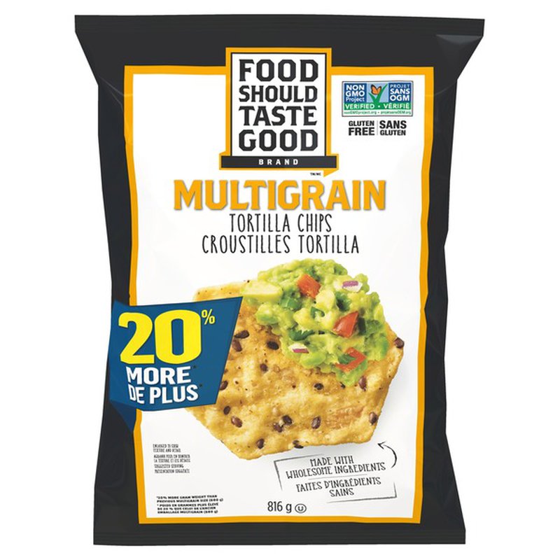 Food Should Taste Good Multigrain Gluten Free Tortilla Chips 无麸质玉米片
