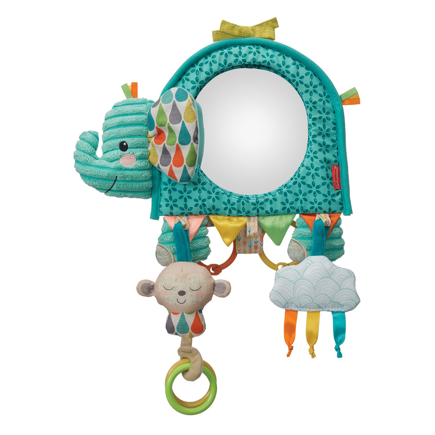 Infantino ELEPHANT MIRROR 咬牙胶