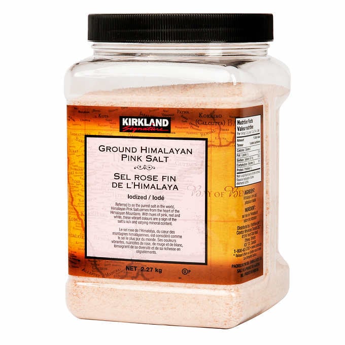 Kirland 喜马拉雅矿物粉盐2.27kg 家庭装