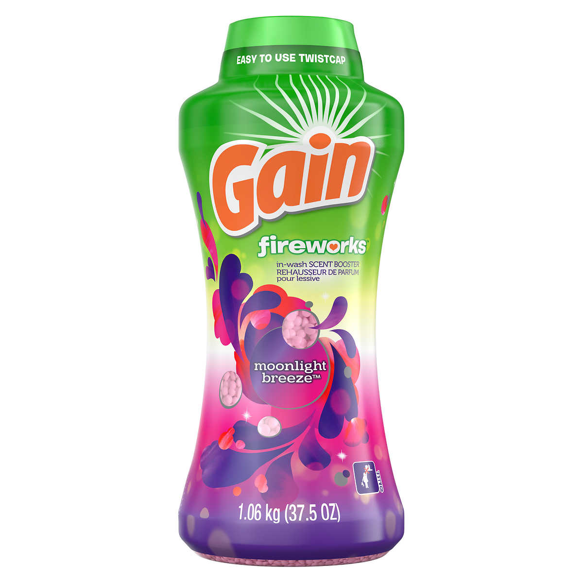 Gain Fireworks Moonlight Breeze In-Wash Scent Booster 洗衣香片 1.06 kg