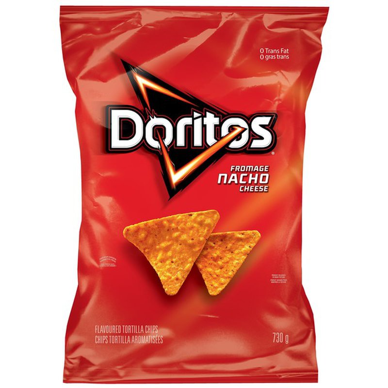 强推Doritos Nacho Cheese Tortilla Chips 730 g芝士玉米片