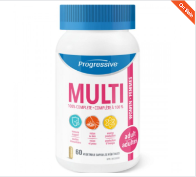 Progressive Multi Adult Women女性多种维生素60粒
