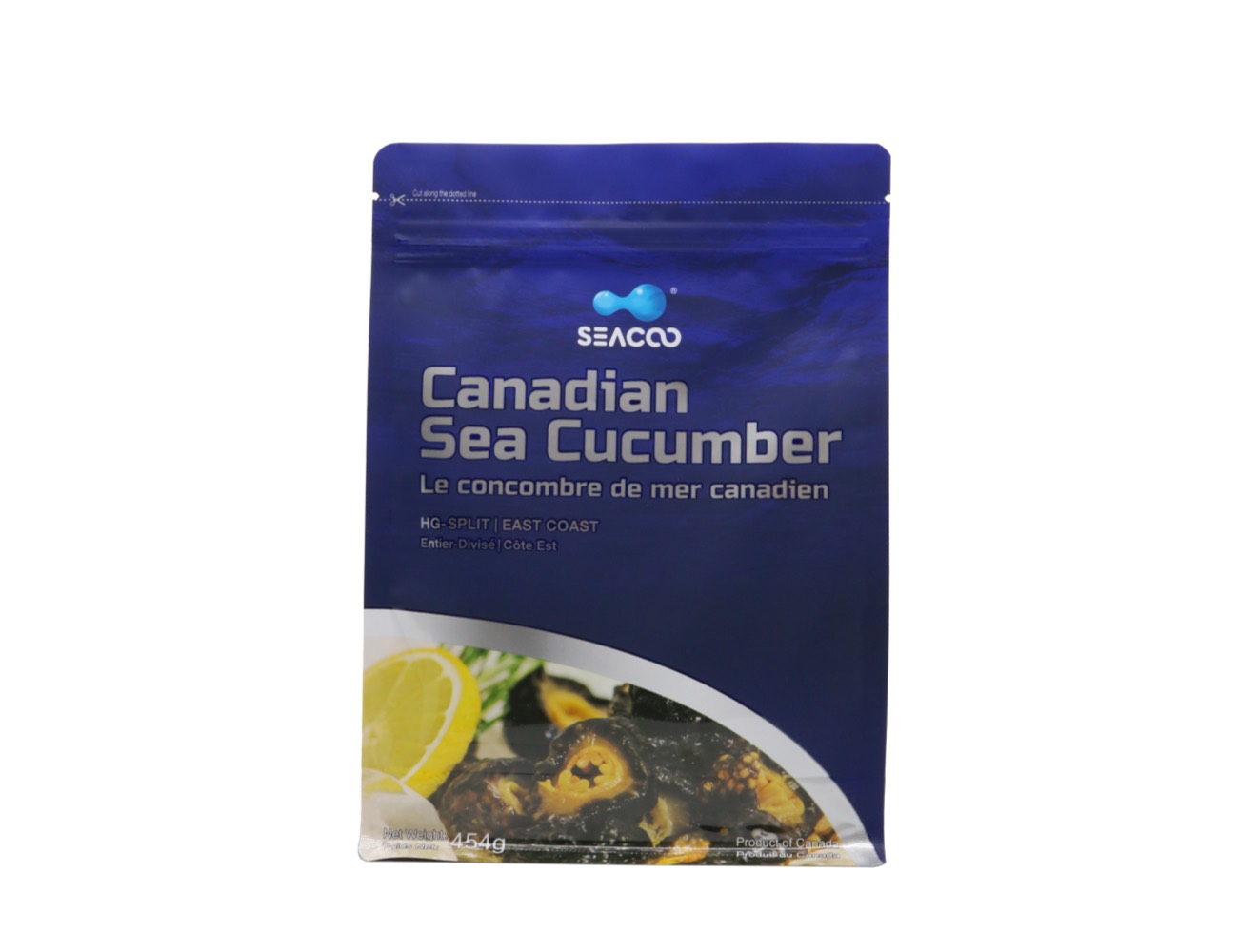Seacoo sea cucumbers butterfly cut 加拿大东海岸干海参侧切454g 装 【包邮价$79.99】