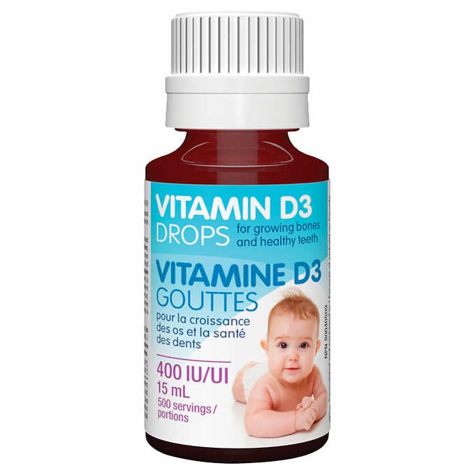 Webber伟博 Ddrops婴幼儿维生素D3 VD补钙滴剂 15ml