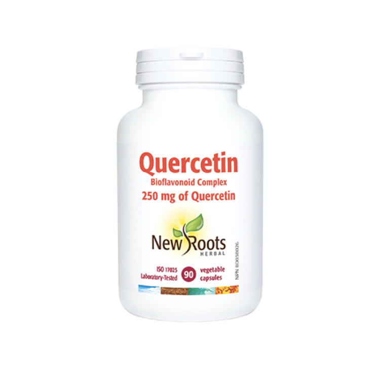 New Roots Quercetin Bioflavonoid Complex 复合槲皮素胶囊 – 250毫克