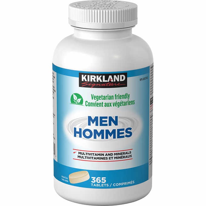 Kirkland 柯克兰 男性专用复合维生素矿物质营养片365粒