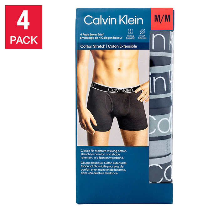 Calvin Klein 男款内裤4条装