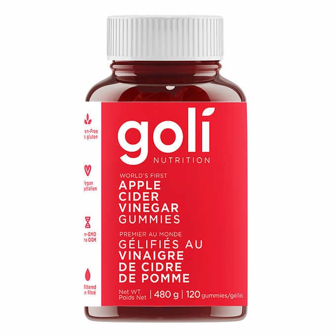 Goli 有机苹果醋软糖 120粒