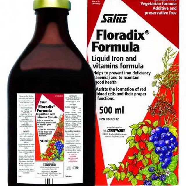 Floradix Iron 500ml 铁元补铁液500ml