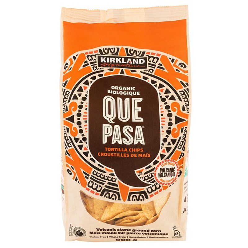 Kirkland Signature Que Pasa Organic Tortilla Chips 908 g 有机Taco玉米片