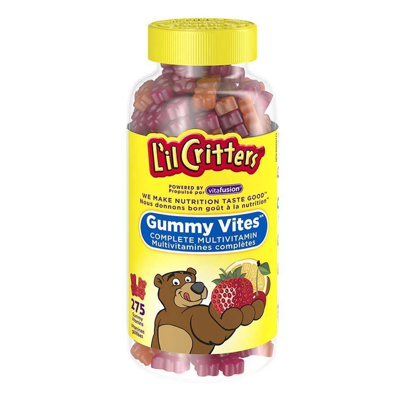 L’IL CRITTERS 小熊糖儿童复合维生素软糖275粒