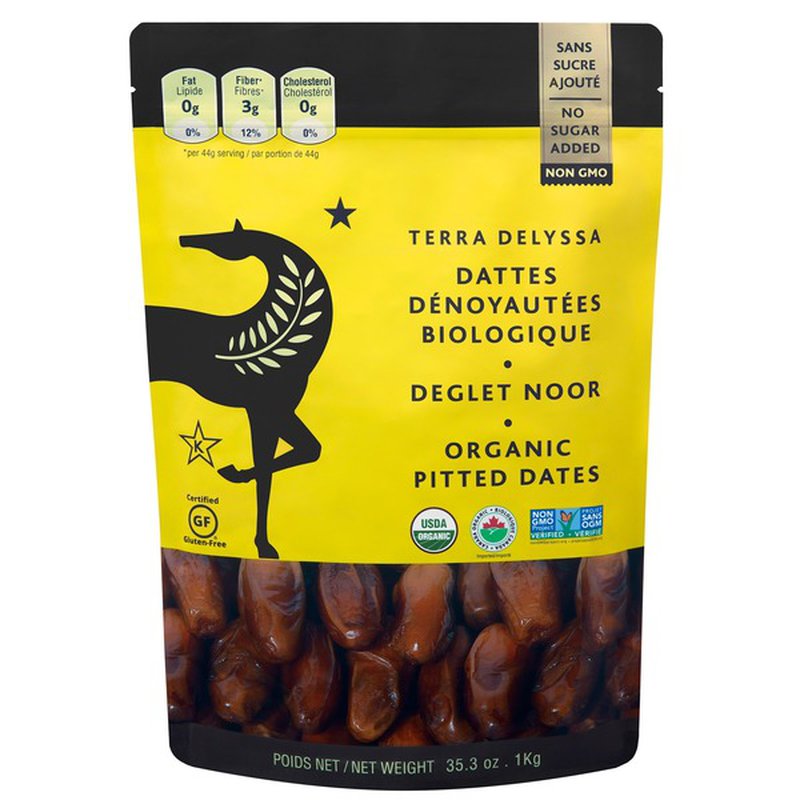 Terra Delyssa Organic Pitted Dates Deglet Noor 1 kg 有机椰枣