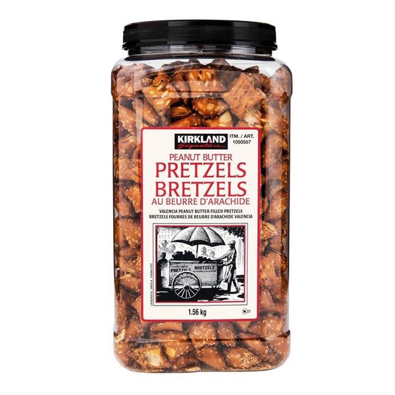 Kirkland Signature Peanut Butter Pretzels 1.56 kg花生酱椒盐卷饼