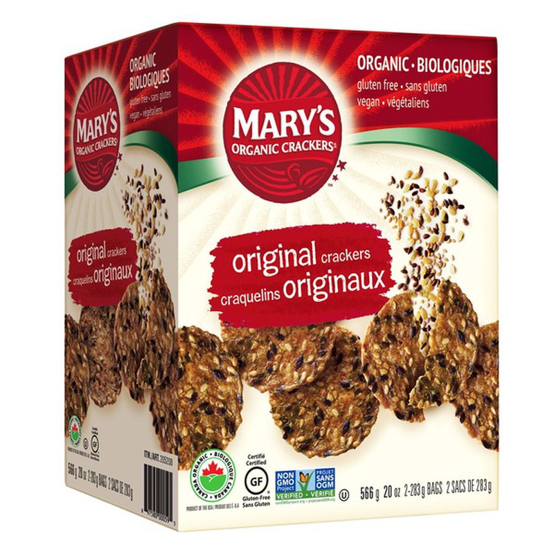 Mary’s Organic Original Crackers 566 g 有机原味饼干