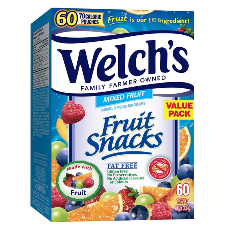 Welch’s Mixed Fruit Snacks 混合味水果条