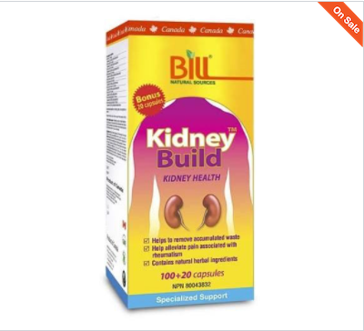 Bill Kidney Build 比尔肾宝 400mg x 120粒