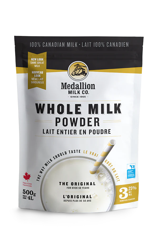 Medalion麦德林成人奶粉 全脂 500g【全新包装$21.99包邮】