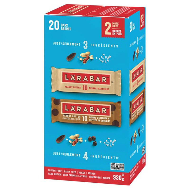 Larabar Energy Bars Variety Pack 20 ct 能量棒