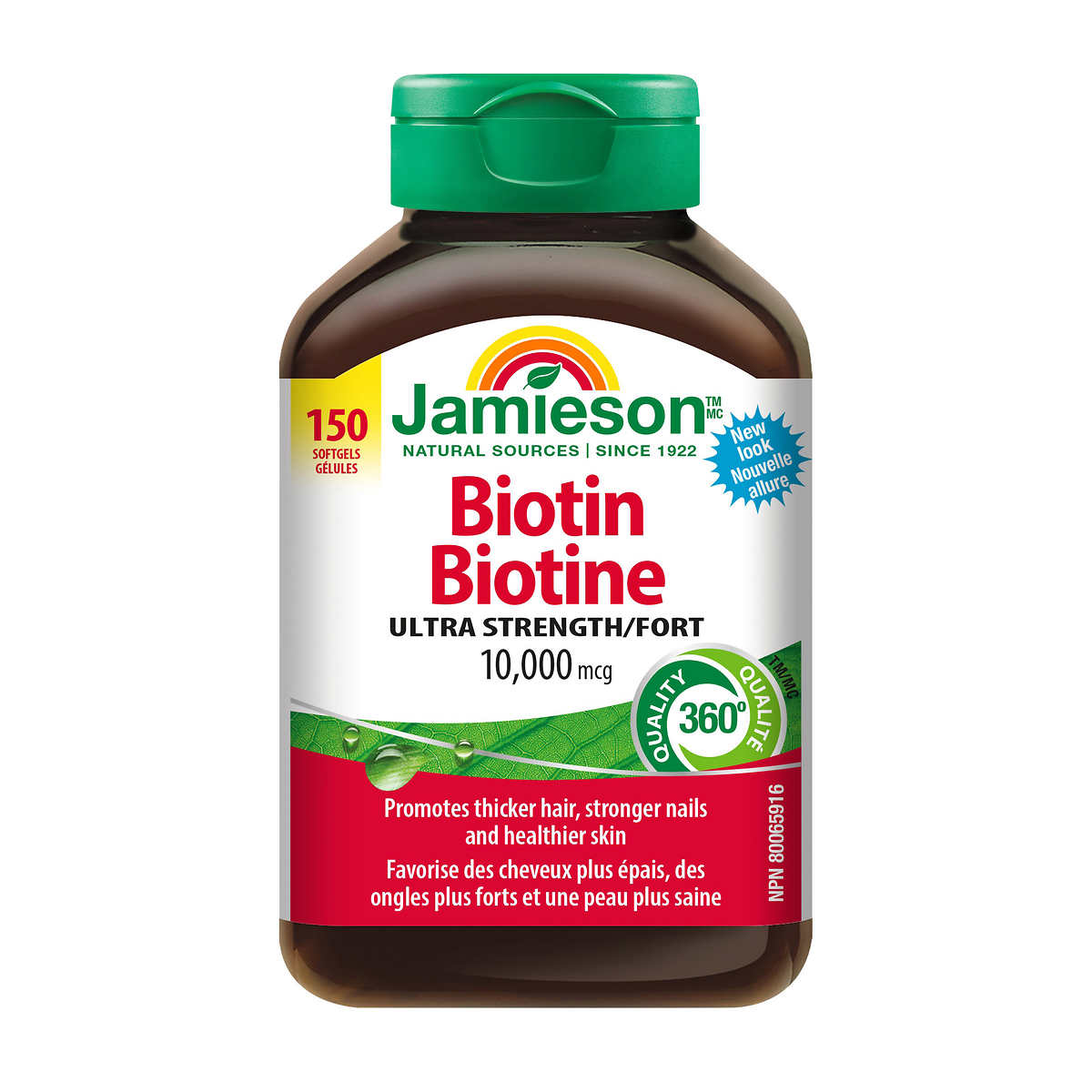 Jamieson 生物素biotin 10,000mcg 150粒