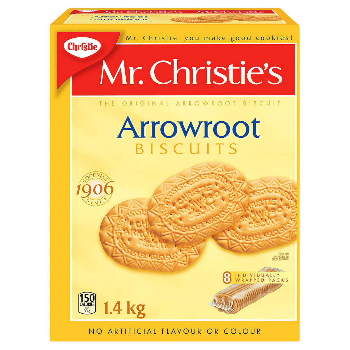 Mr.Christie’s Arrowroot葛根粉宝宝磨牙饼干1.4kg