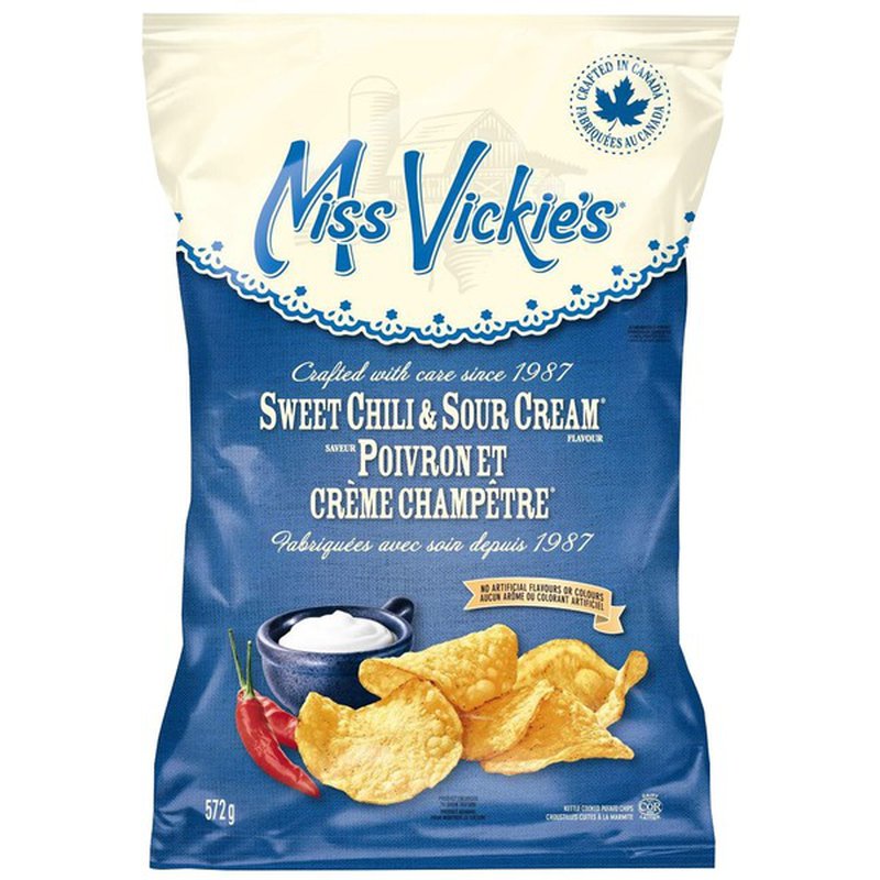 Miss Vickie’s Sweet Chili & Sour Cream Potato Chips 572 g甜辣椒酸奶油薯片
