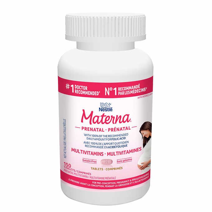 Materna（玛特纳）孕妇复合维生素片 含叶酸  150粒