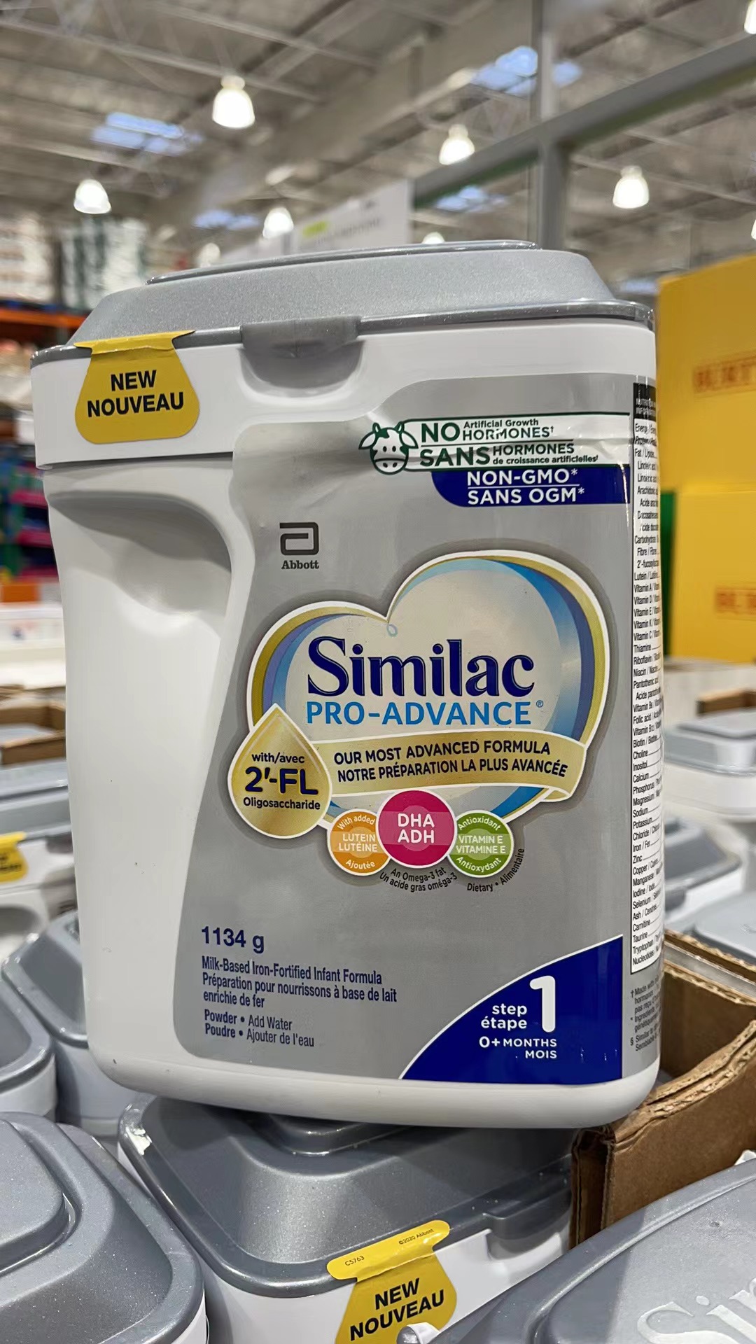 Similac Pro-Advance Step 1 infant milk 1134g 雅培1段白金版婴幼儿奶粉1134g