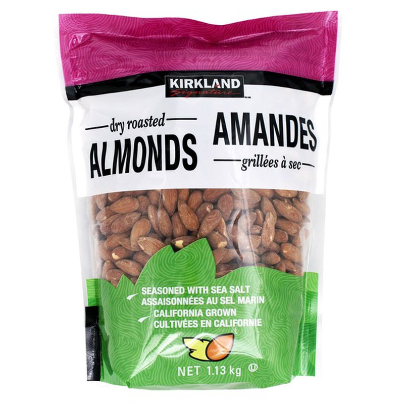 Kirkland Signature Dry Roasted Almonds 1.13 kg 干烤杏仁