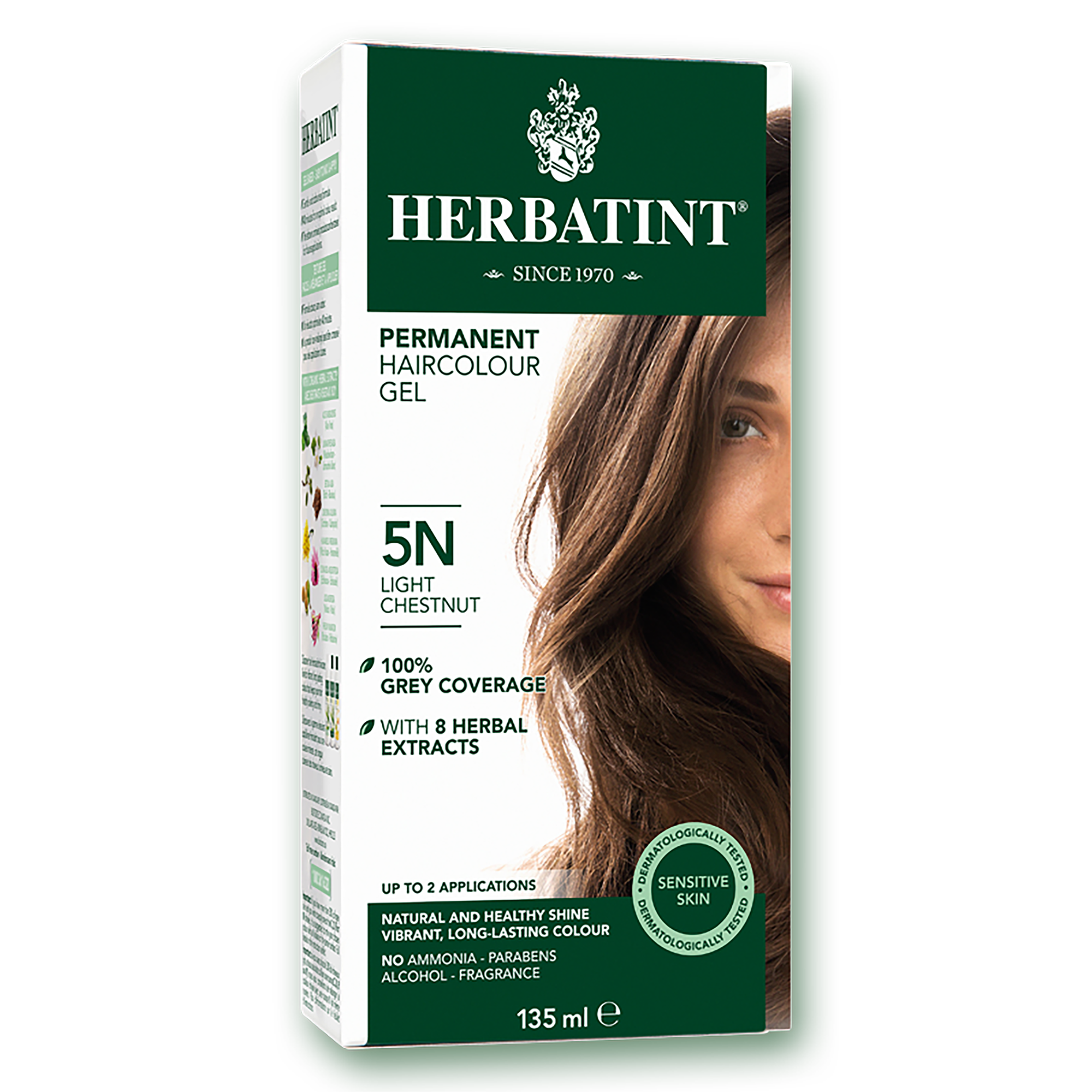 Herbatint 荷碧汀天然植物染发剂 无刺激 孕妇可用 染发剂135ml