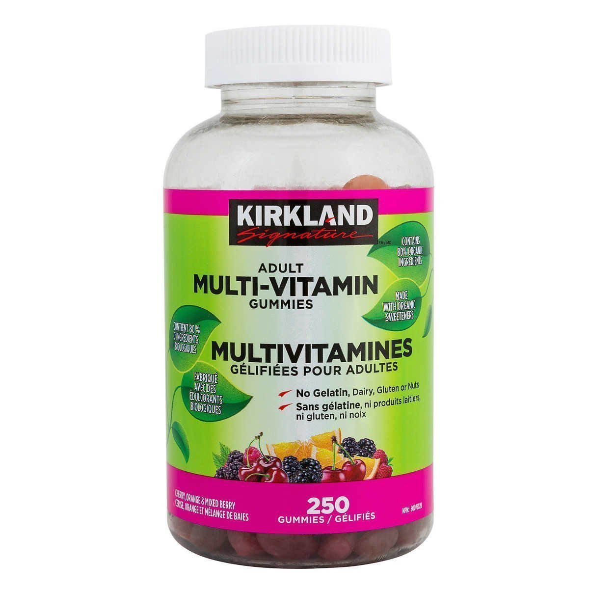 KIRKLAND 成人复合维生素软糖 250粒