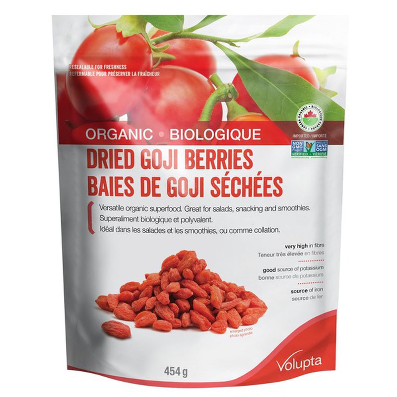 Volupta Organic Dried Goji Berries 454 g 有机枸杞
