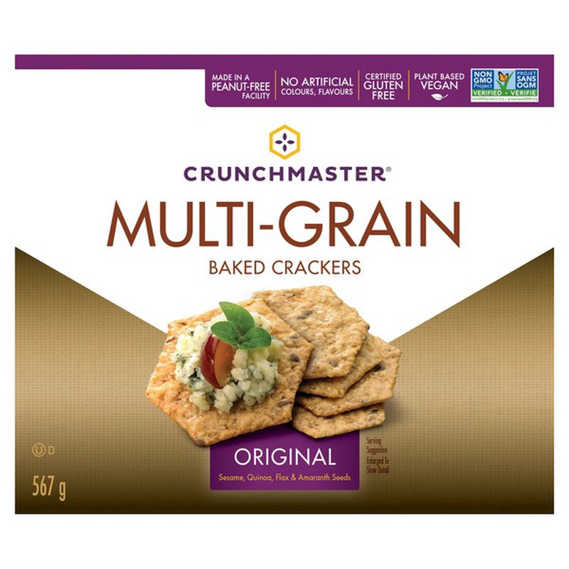 Crunchmaster Multi-Grain Crackers 多谷物饼干 567g
