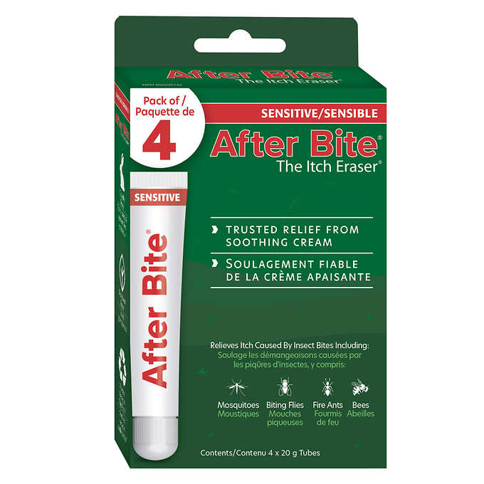 afterbite 蚊虫叮咬止痒膏4支装（新包装）