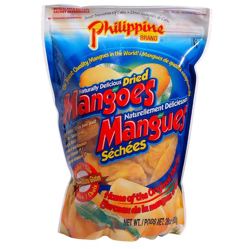Philippine Brand Dried Mangoes 850 g菲律宾牌芒果干