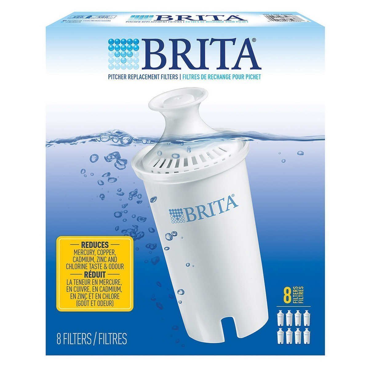 BRITA 滤芯8个装