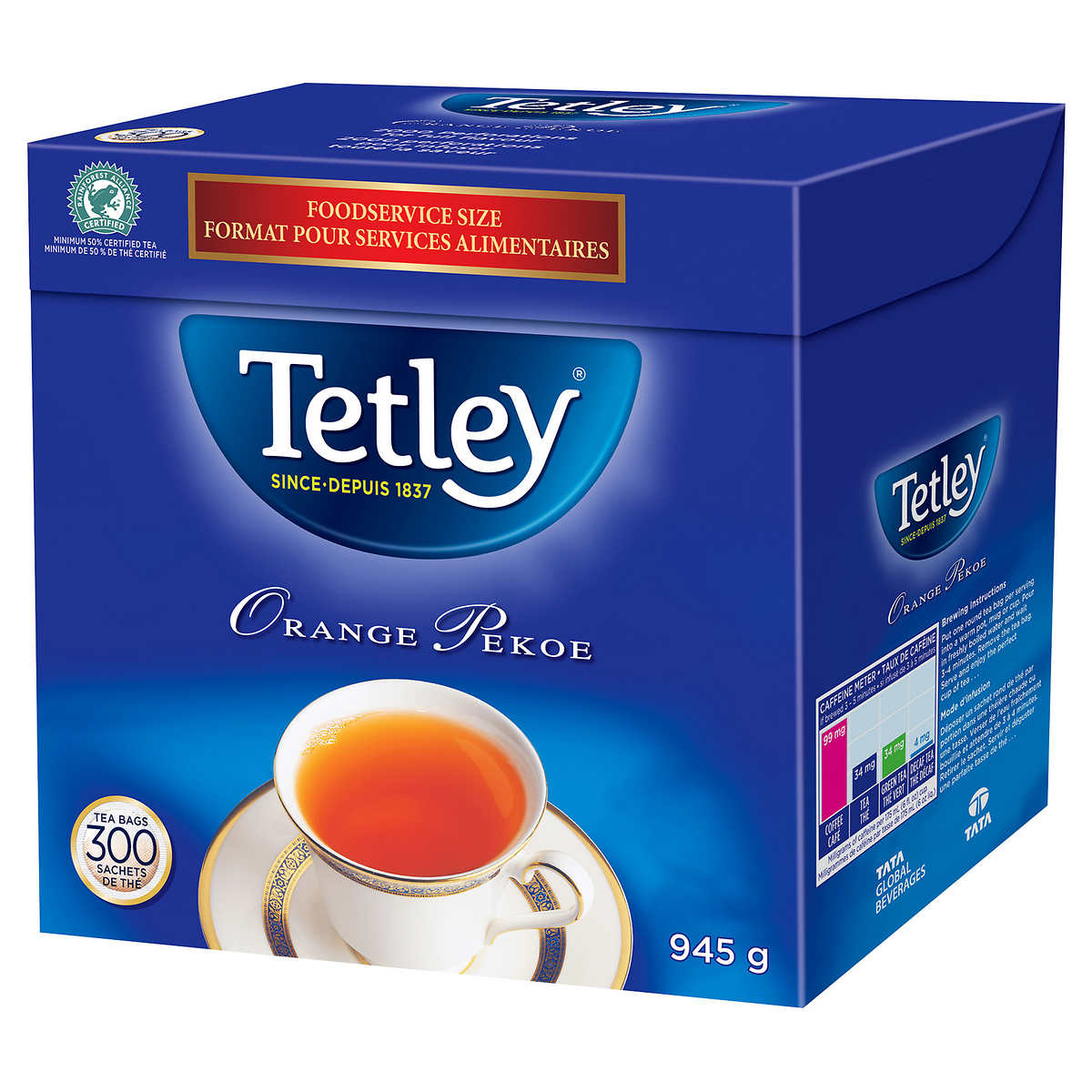 Tetley Orange Pekoe Tea 泰特利橙白毫茶 300-pack
