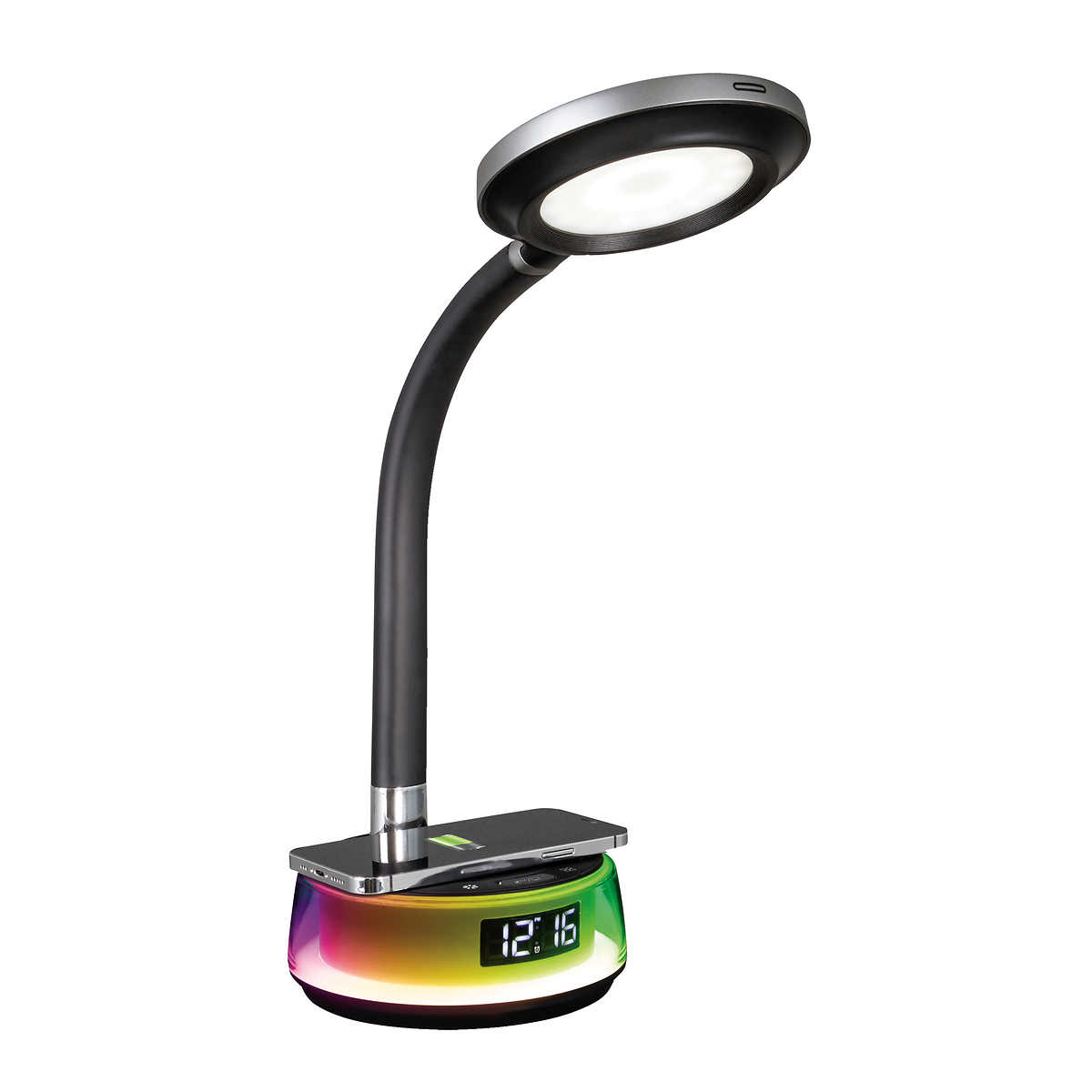 OttLite LED Lamp with Wireless Charging and Rainbow Colour Changing Base 带无线充电和彩虹变色底座 LED护眼灯
